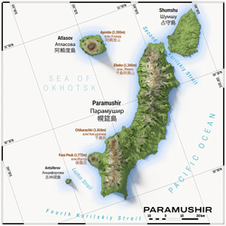 Kaart van Paramoesjir