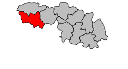 Canton du Faouët - Carte