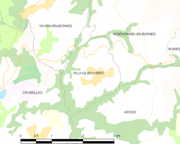 Villy-le-Bouveret - Localizazion