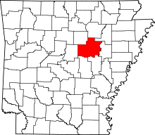 Harta e White County në Arkansas