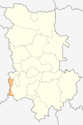 Poloha na mape Bulharska