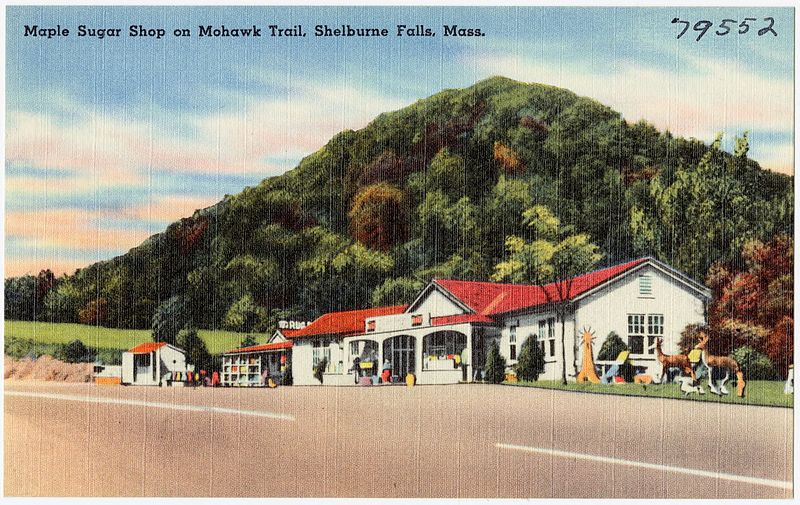 File:Maple Sugar Shop on Mohawk Trail, Shelbourne Falls, Mass (79552).jpg