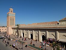 The Kasbah Mosque Marrakesh Kasbah Mosque view from roof level.jpg