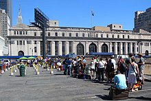 Former station at Ninth Avenue in Manhattan Megabus station 9th Av jeh.jpg