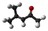 Mesityl oxide öğesinin açıklayıcı görüntüsü