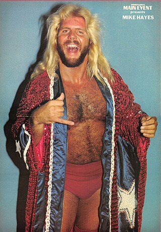 <span class="mw-page-title-main">Michael Hayes (wrestler)</span> American professional wrestler
