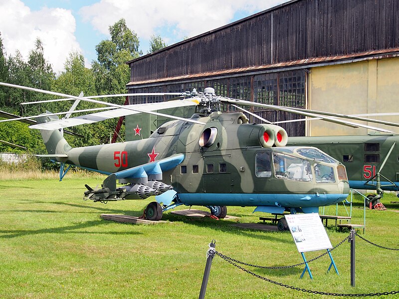 File:Mil Mi-24A Hind-B at Central Air Force Museum pic1.JPG