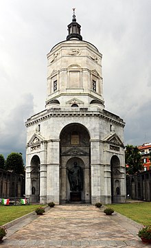 Tempio della Vittoria [it] (Temple of Victory), Milan, by Giovanni Muzio and others, 1930 Milano, tempio della vittoria, 01.jpg