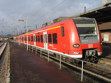 Mittelhessen-Express im Dezember 2006 auf Gleis 2
