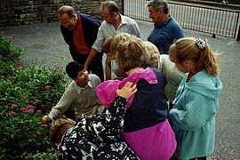 1994 Cours de botanique par Mme Jolliot institutrice 34 annèes à Molay .