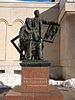 Monumento a los Vasnetsov en la ciudad de Kirov, 1992 (escultor Yu.G. Orekhov)