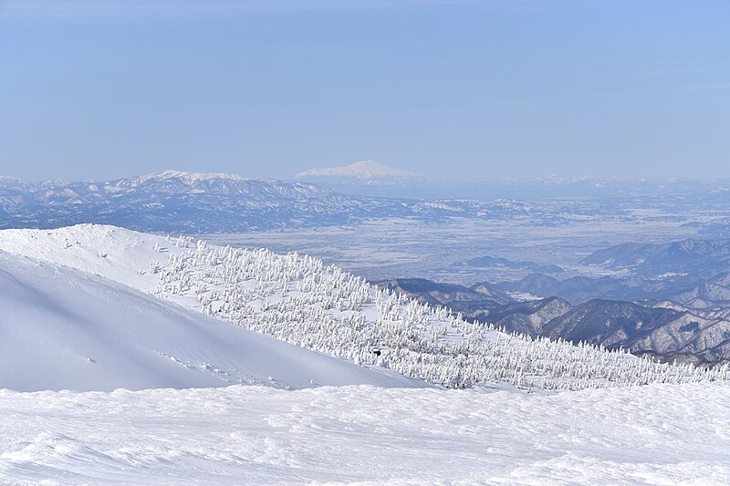 File:Mount Zao Winter Miyagi 12 Feb 2021.jpg