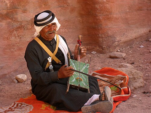 Musiker, Petra, Jordanien