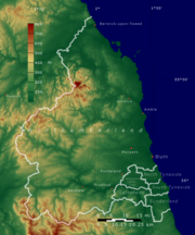 N NE England SRTM