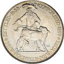 Жаңа рошель жарты долларлық ескерткіш obverse.jpg