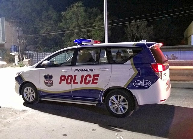Nizamabad City Police SUV