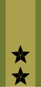 Distinksjon for generalmajor i Hæren