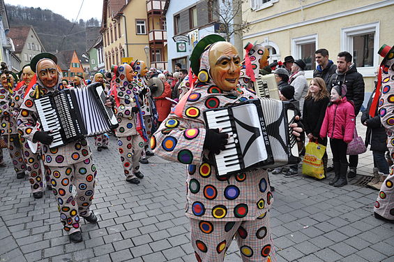 Carnival in Oberndorf, Germany