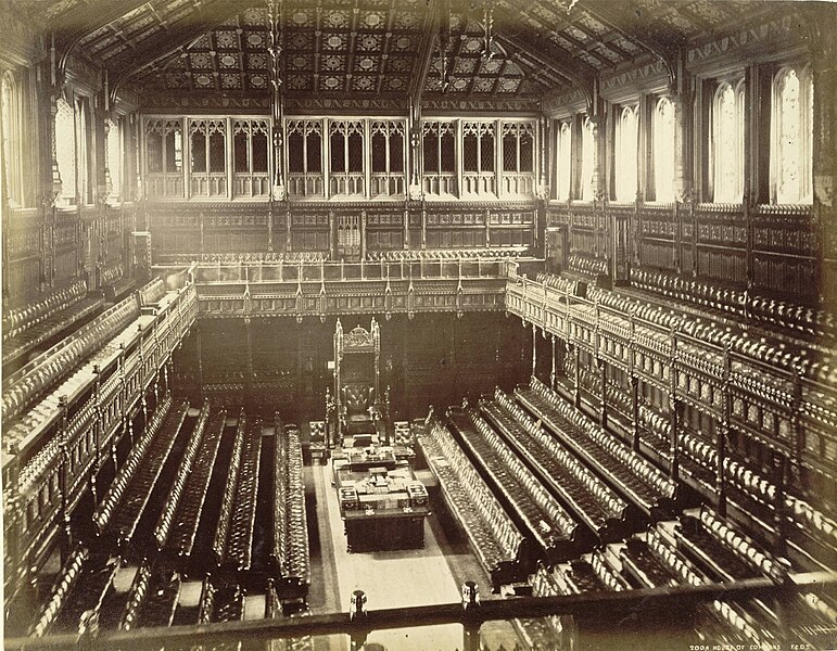 File:Old House of Commons chamber, F. G. O. Stuart.jpg