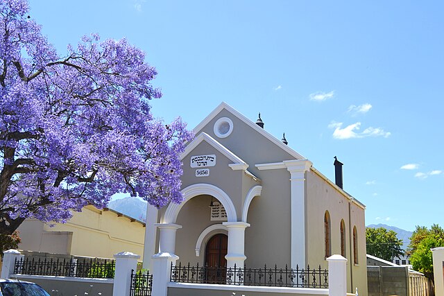 Synagogue à Robertson, Afrique du Sud.