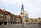 Old marketplace and city hall in Poznań.jpg