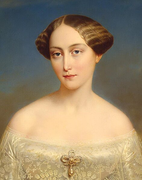 File:Olga Nikolaevna of Wurtemberg by N.De Keyser (1848, Hermitage) detail.jpg