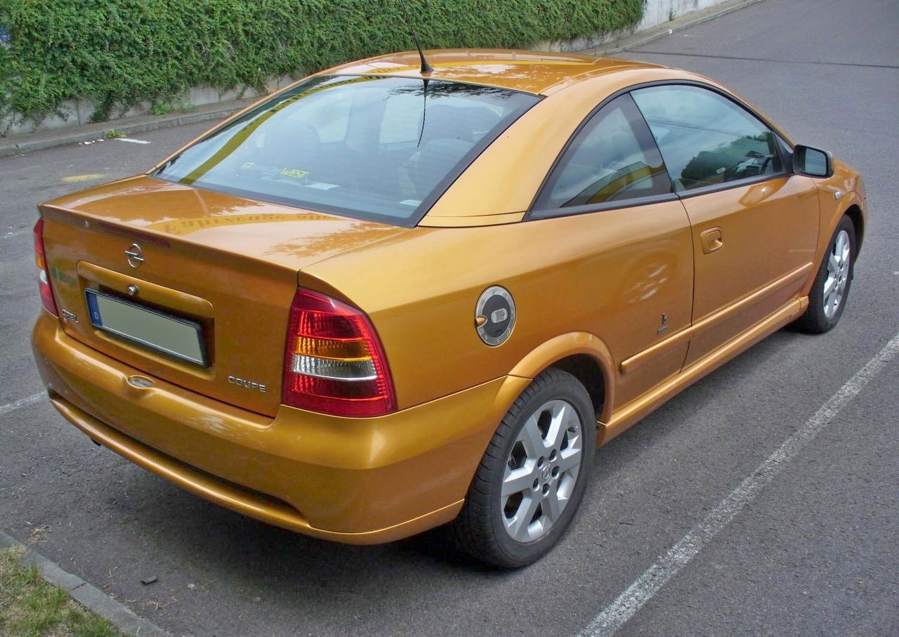 Opel Astra G Coupe Bertone Edition Stock Photo - Image of brcko