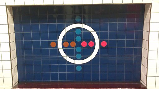 Oxford Circus tile motif