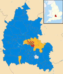 2009 results map