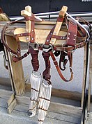 アメリカ西部で使われていた荷鞍