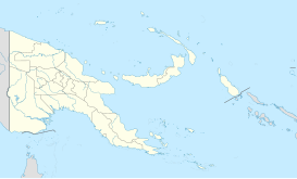 Localización del Hotel ubicada en Papúa Nueva Guinea
