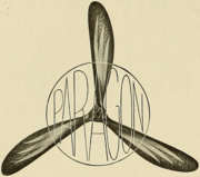 Logo of Paragon Propellers from 1912.