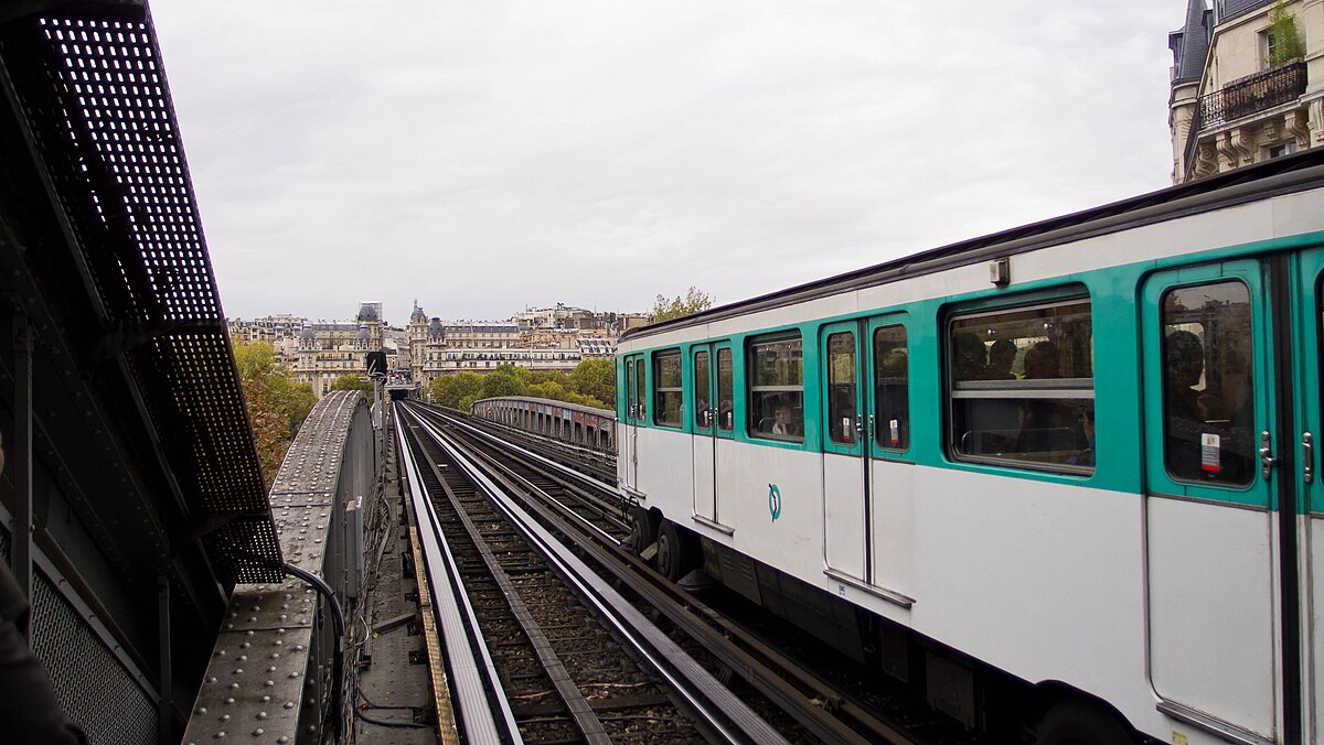 Station 8. Bir-Hakeim станция. Bir-Hakeim Station. Paris Metro MP 73 Station bir Hakeim.