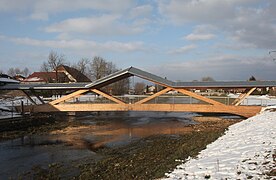 Passerelle piétonne.