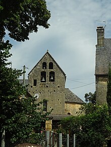 Paulin, église Saint-Pierre-ès-Liens, clocher.JPG
