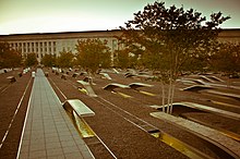 The Pentagon Memorial, commemorating victims in the September 11 attacks Pentagon Memorial-5097.jpg