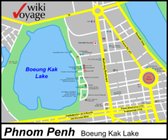 Pnompen xaritasi Boeung Kak Lake.png
