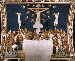 Pietro Lorenzetti - Crucifixion - WGA13513.jpg