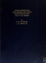 Миниатюра для Файл:Piston temperature measurement and piston design investigation on a C.F.R. engine (IA pistontemperatur00witt).pdf