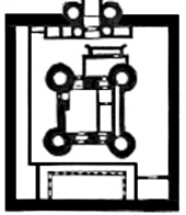 Plan of Chateau de Vincennes keep.png