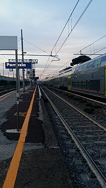 Pomezia railway station