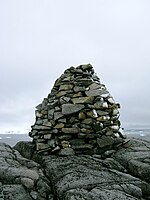 Varde oppført av ekspedisjonen i Port Charcot.