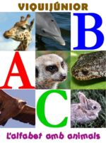 Viquillibre de l'alfabet amb animals