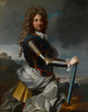 Portrait of Philippe d'Orléans, Duke of Orléans in armour by Jean-Baptiste Santerre.png