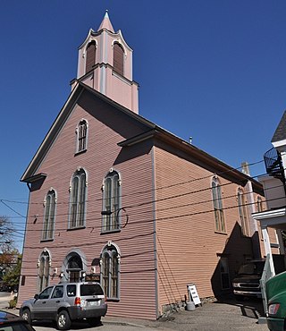 <span class="mw-page-title-main">Freewill Baptist Church-Peoples Baptist Church-New Hope Church</span> Historic church in New Hampshire, United States