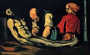 Forberedelse til begravelsen, av Paul Cézanne.jpg