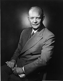 President Dwight D. Eisenhower thought the Bricker Amendment would undermine American foreign policy and worked to defeat it. Pres-DwightDEisenhower.jpg
