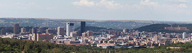 Image: Pretoria viewed from the Voortrekker Monument