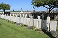 Tombes de soldats britanniques.