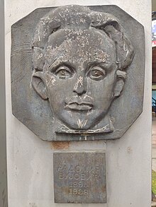Radomir Vujović (1895 – 1938), from the Monument to the Vujović brothers in Požarevac.jpg